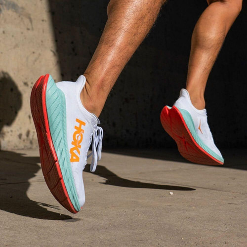 Hoka one carbon white - one, x